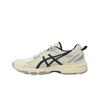 Asics Gel-Venture 6 Tecido Patchwork Couro Sintético Tênis de Corrida Cano Baixo Tênis de Corrida Unissex Branco Azul 1203A239-200
