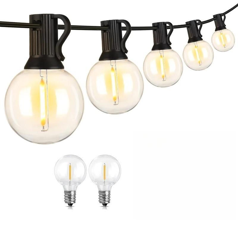 

Солнечные гирлянды уличные, солнечные гирлянды-шары, лампочки для патио, подвесные, водонепроницаемые, для сада, перголы, бистро, террасы, декор, рождественские украшения warm light Regular style