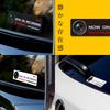 Drive Recorder, Recording In Progress Display Sticker, Waterproof, Stylish, Prevents Tailgating