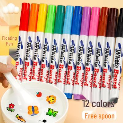 Floating Watercolor Pen for Children - Water-Based Creative Whiteboard Pen, Ideal for DIY.