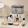 Transparent Toiletry Bag Large Capacity Make Up Organizer Bag Portable Mesh  Cosmetic Bag  Travel