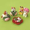 Japanese Zakka Cat Cherry Blossom Season Figure - DIY Resin Craft Gift Ornament