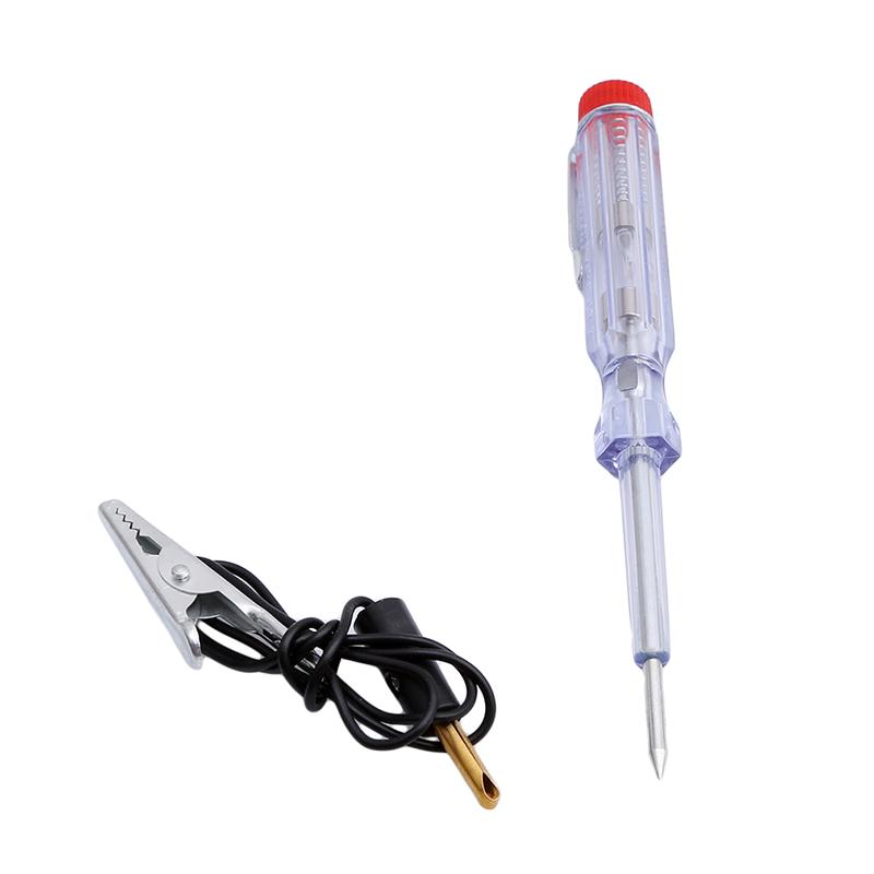 12V 6V DC Voltage Continuity Tester Car Test Auto Light Tool Circuit Lead Probe Pen Light Bulb Automobile Diagnostic Tools