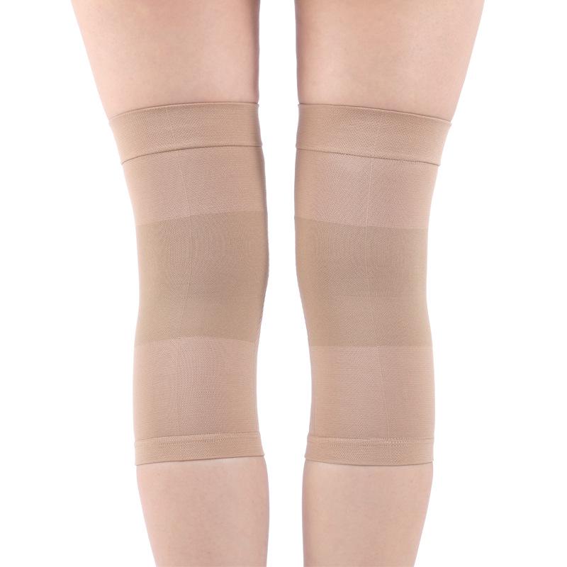 Genouillères de compression antidérapantes unisexes: Soutien élastique des articulations et chaleur pour un style de vie actif