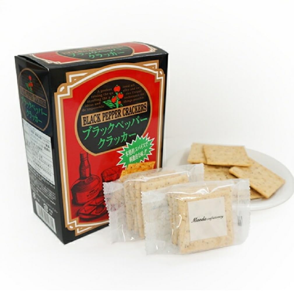 

Maeda Seika 6P Black Pepper Crackers crackers x 6 x 10 boxes 1 case (5 packs) /
