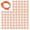 300Pcs Chicken Identification Leg Bands Tags Poultry Leg Bands Bird Leg Bands Duck Leg Bands Clip-On Rings