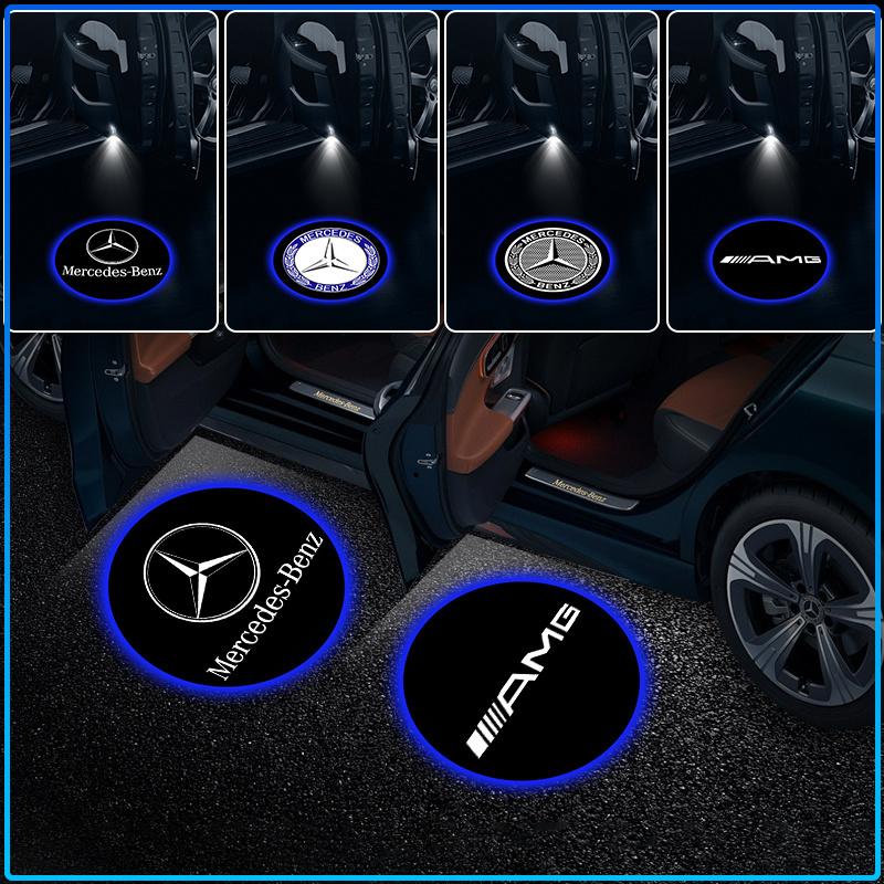Voor Mercedes-Benz W213 W212 W220 W221 W222 W108 W126 W140 W168 W169 W176 W177 2ST Auto Deur Welkom LED Verlichting Projector Lamp Auto Accessoires
