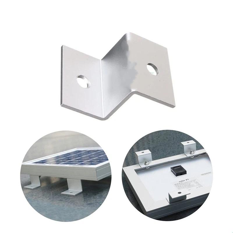 Universelles Solarpanel Z-Winkel Montagekit Wasserdicht mit vollständigem Montagematerial für Wohnmobile, Anhänger, Camper, kleine Yachten