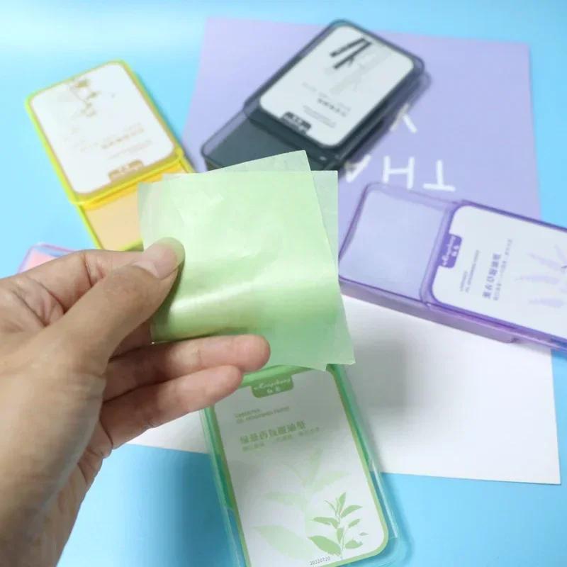 Oily Paper Face Cleansing Makeup Tool Face Oil Blotting 300PcsFace Oil Absorbing Paper Summer Oil Control Wipes Absorbing Sheet