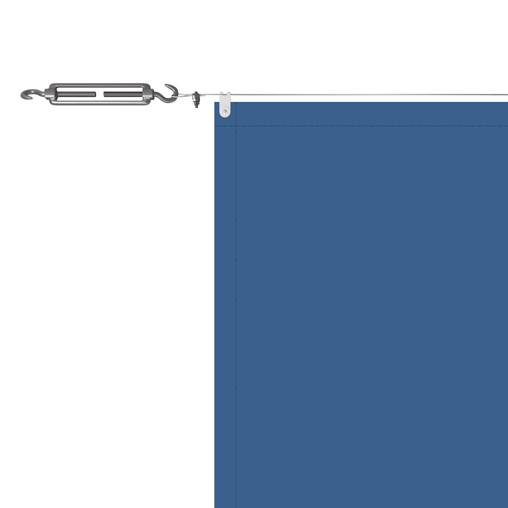 Vertical Awning Blue 140x600 cm Oxford Fabric