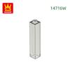 Non-Toxic 64Pcs/Lot 14716W 1X1X4 Pillar 1Dot Building Block Color Accessories Compatible With Brick Diy Children'S Toy Assembly Gift Box