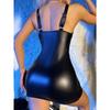 Sex Underwear Sexy Nightclub Patent Leather Tight Hip Skirt Sex Suit