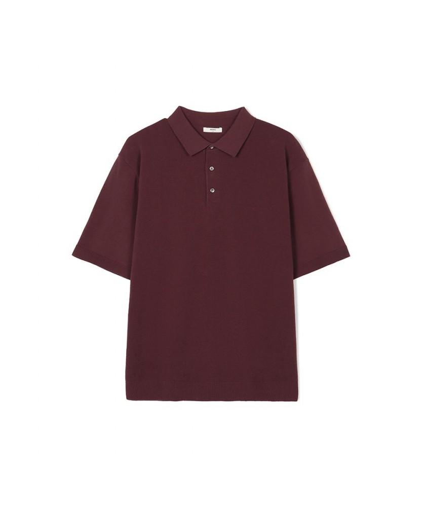 NOTIG Texture Thierry Knit Wine_Ols1Swts101Wn