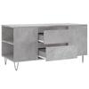 Coffee Table Concrete Grey 102 x 44.5 x 50 cm Particleboard