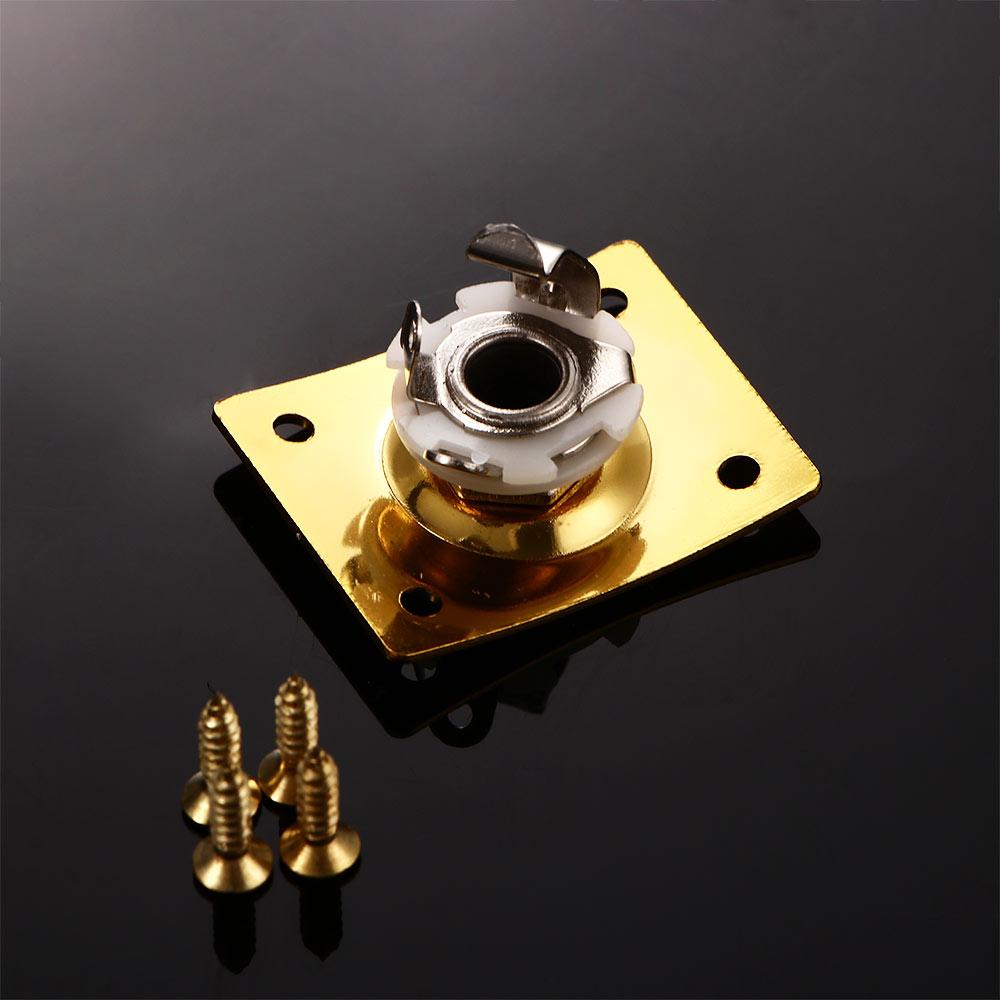 Parts Stringed Instruments Guitar Replacemnet Output Socket Stereo Jack Outputing  Jack Jnput Jack