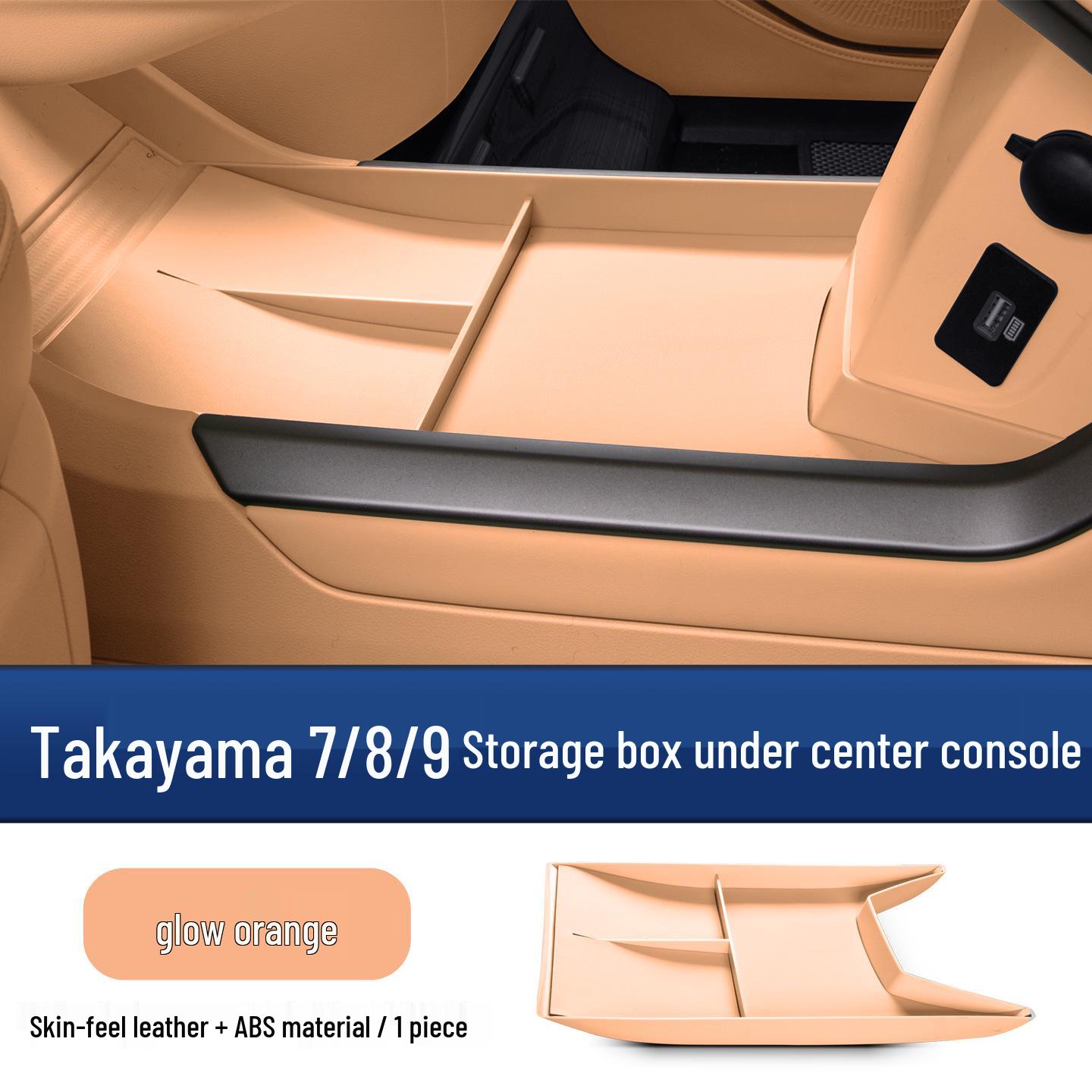 WEY Gaoshan 7/8/9 Center Console Armrest Box Lower Storage Organizer Car Accessory.