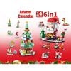24Years Christmas Building Blocks Set Box Kids Toys Xmas Advent Calendar Bricks DIY Educational Toys Kit Gift For Kids Adults