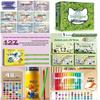 Portable Kids Watercolor & Pencil Art Set