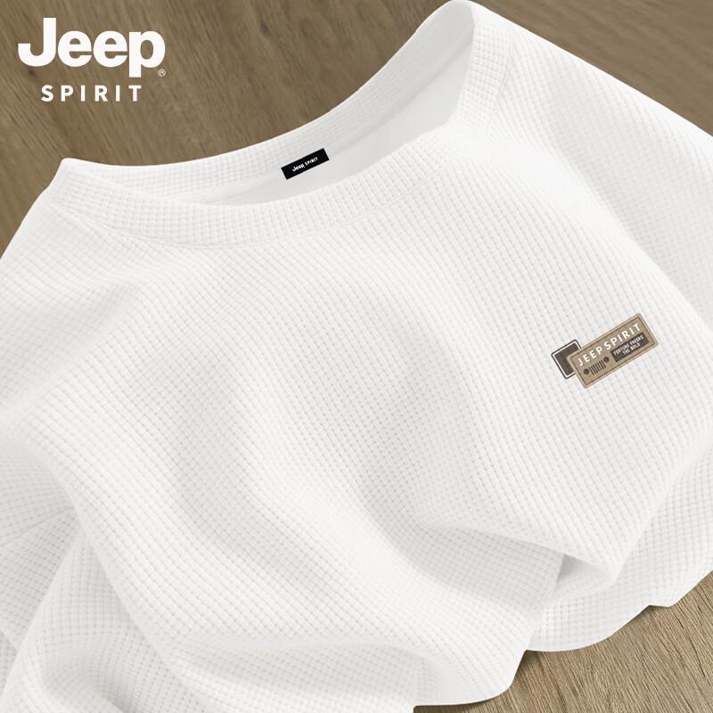 

JEEP SPIRIT Men s Waffle Knit Short Sleeve T-Shirt XL