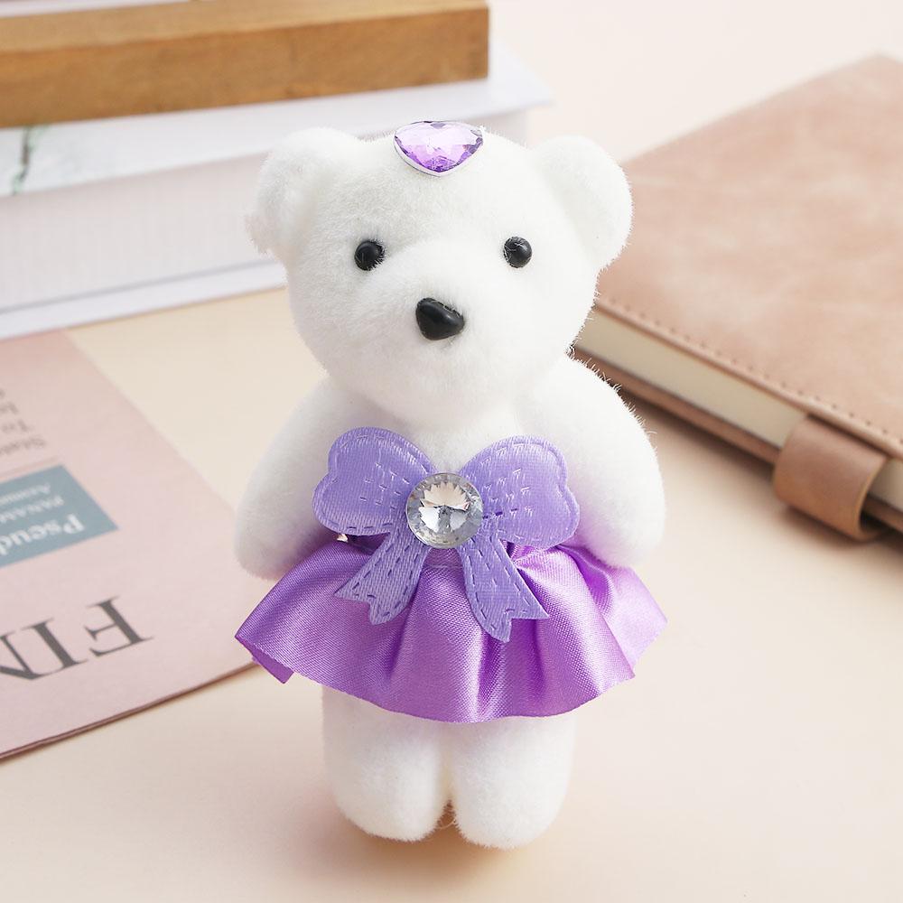 PCS Cute Cartoon Plush Animal Doll Toy Hard foam Bouquet Bear Plush Doll Kid Toys Small Bear Doll