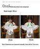 Bat Rabbit Plush - Cute Flying Rabbit Transforms Into Big White Doll Little Fu Zhu