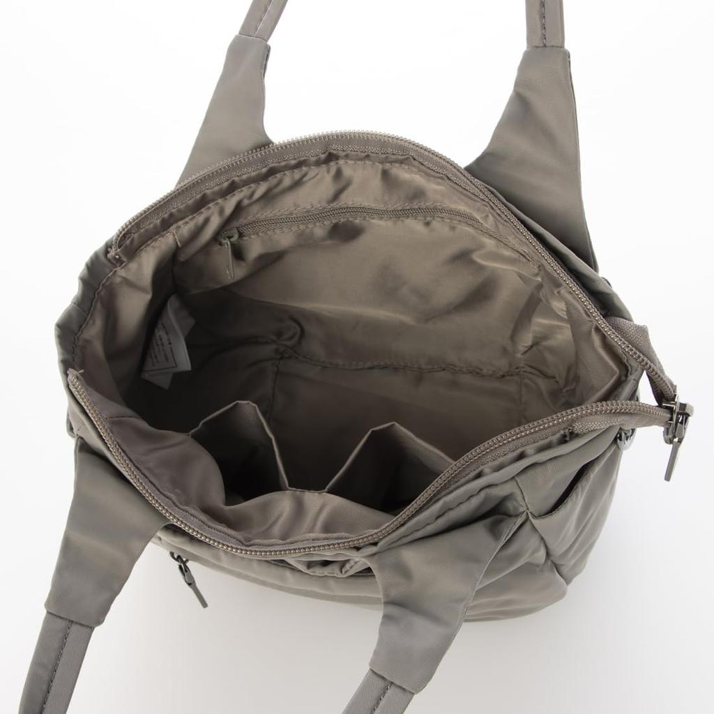Tote Bag Round 2WAY Mini Tote for Gray [Isaac] Women, (11)