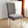 Thicken Jacquard Chair Cover Dust-Proof Breathable Dining Chair Covers Soft Removable Cover Chair Seat Covers