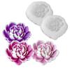 Heart 3D Flower Silicone Mold DIY Fondant Mold Handmade Plaster Resin Molds  Chocolate