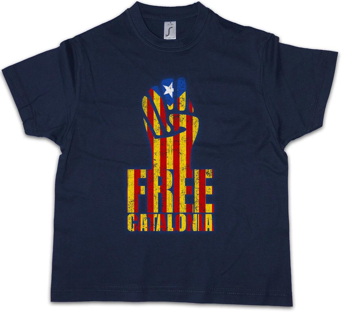 FREE CATALONIA FIST Kids Boys kids boys T-Shirt Freedom for Free Fist Catalonia 160