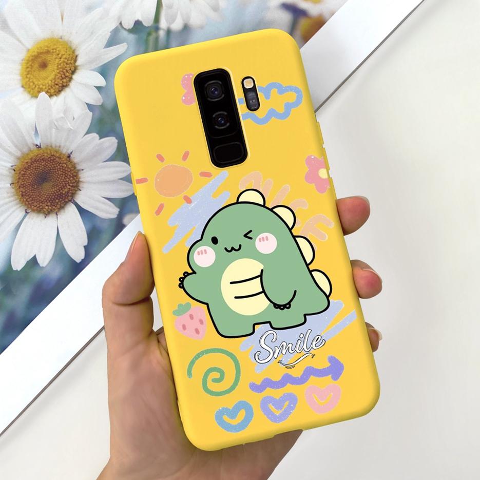 For Samsung Galaxy S9 Plus Case Cute Dinosaur Cartoon Cover Soft Silicone Phone Case For Samsung S9 Plus S9+ GalaxyS9 Back Cover