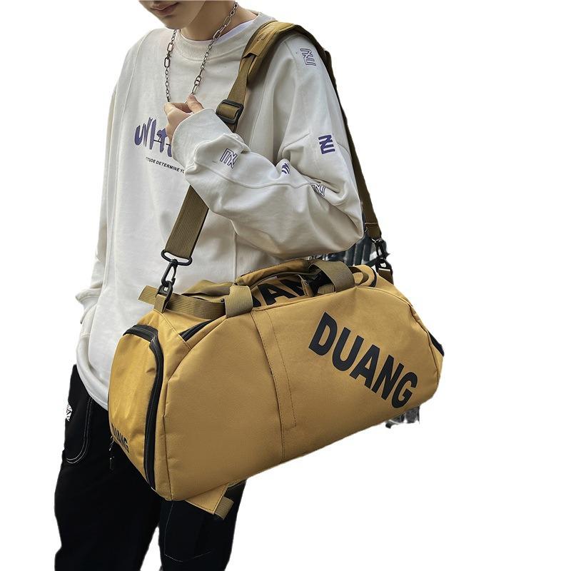 Lightweight Large Capacity Travel Bag with Wet/Dry Separation for Short Trips and Sports