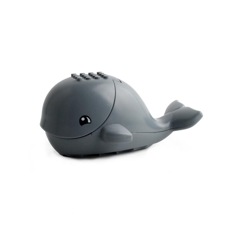 JLB Animal Assembly Puzzle and Building Blocks Gift Set: Giraffe & Polar Bear Variety