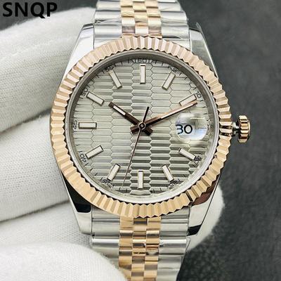 Reloj para hombre, relojes mecánicos automáticos de acero inoxidable de 36/41MM, relojes de pulsera clásicos luminosos impermeables con estilo para parejas