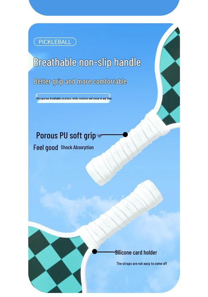 Professional Grade Wooden Pickleball Paddle Set for Adult Beginners