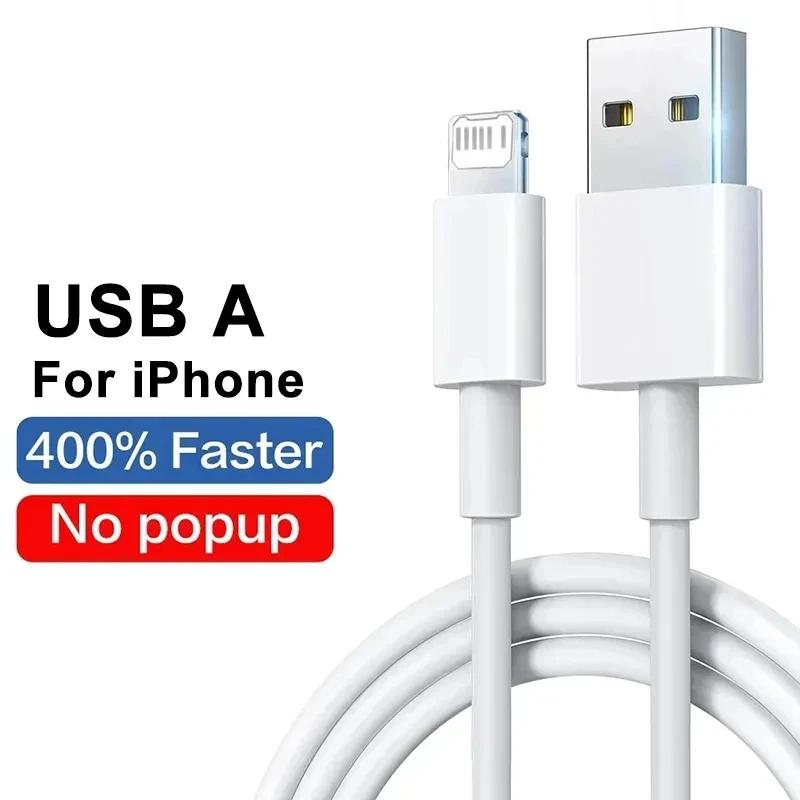 PD 30W USB Cable For Apple iPhone 14 13 11 12 Pro Max XS XR X 7 8 Plus Fast Charging USB A Type C Data Cable Charger Accessories
