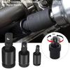 1/2, 3/8, 1/4-inch 360 Degree Impact Universal Joint-Socket Swivel Knuckle Joint Air Wobble Socket Adapter Extension Electric Wrench