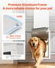 Pet Door, X-Large, with Double Magnetic Flaps and Metal Frame, Strong and Weatherproof Dog Door for Interior and Exterior Doors, Easy To Install, Easy