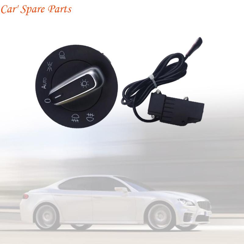 Y4UA Replacement Headlight Switch for Golf MK5 MK6 B6 Auto Accessory