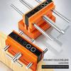 Precision Align Drill Locator Clamp Fixed Woodworking Clamp Wood Punch Tool  Mortise Drilling