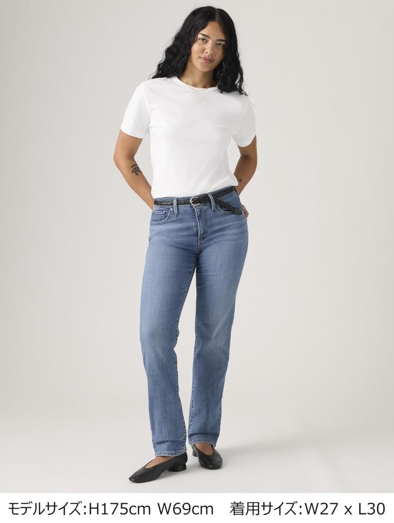 Levi's 314 SHAPING Straight Stretch Jeans 19631-0156 W27 L30