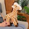 Plush Giraffe Doll Soft Cute Stuffed Giraffe Standing Plush Animal Toy Fluffy Giraffe Ornament for Home Kids Room Nursery Decor