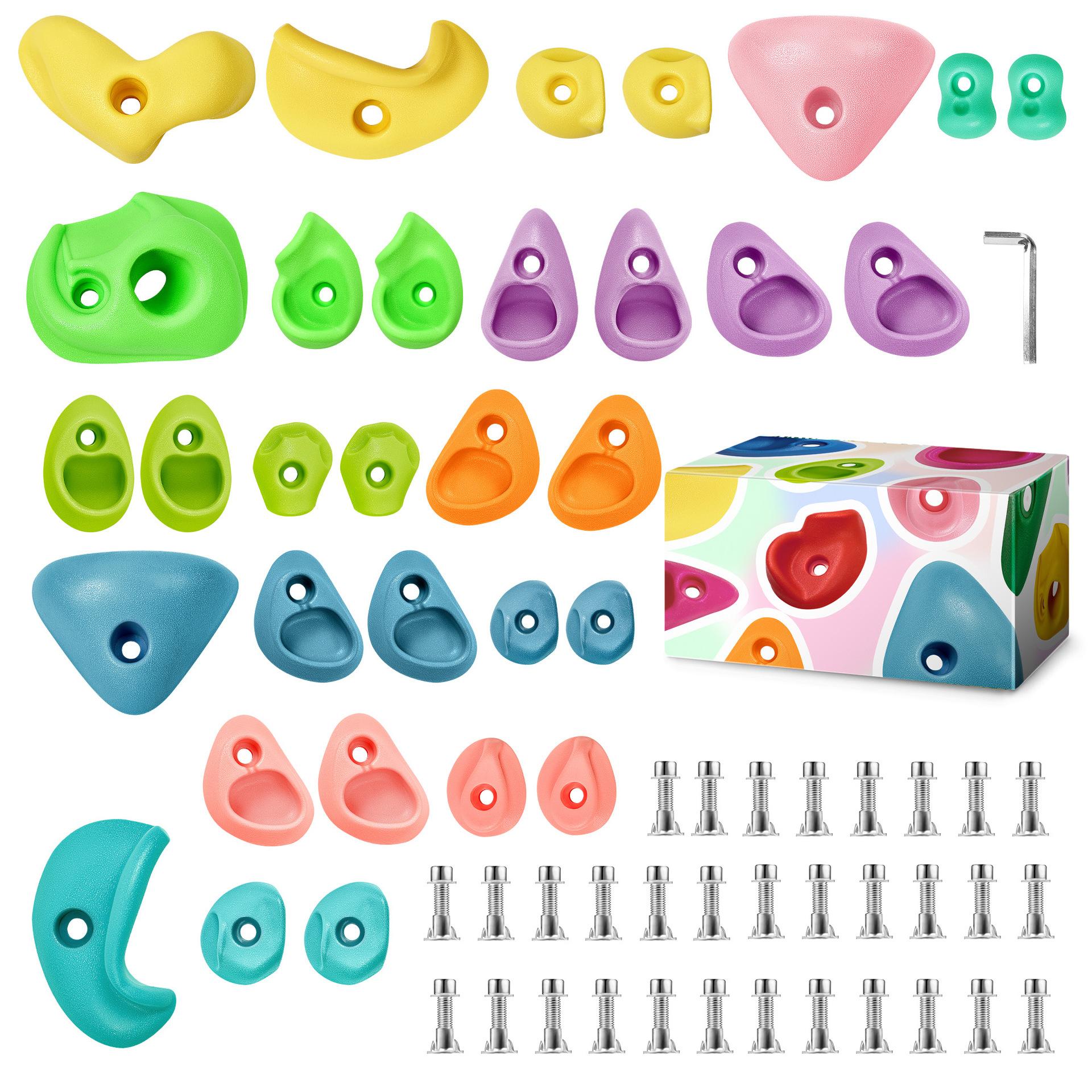 

Комплект для скалолазания с одним отверстием, место для скалолазания в помещении и на открытом воздухе, физическая тренировка