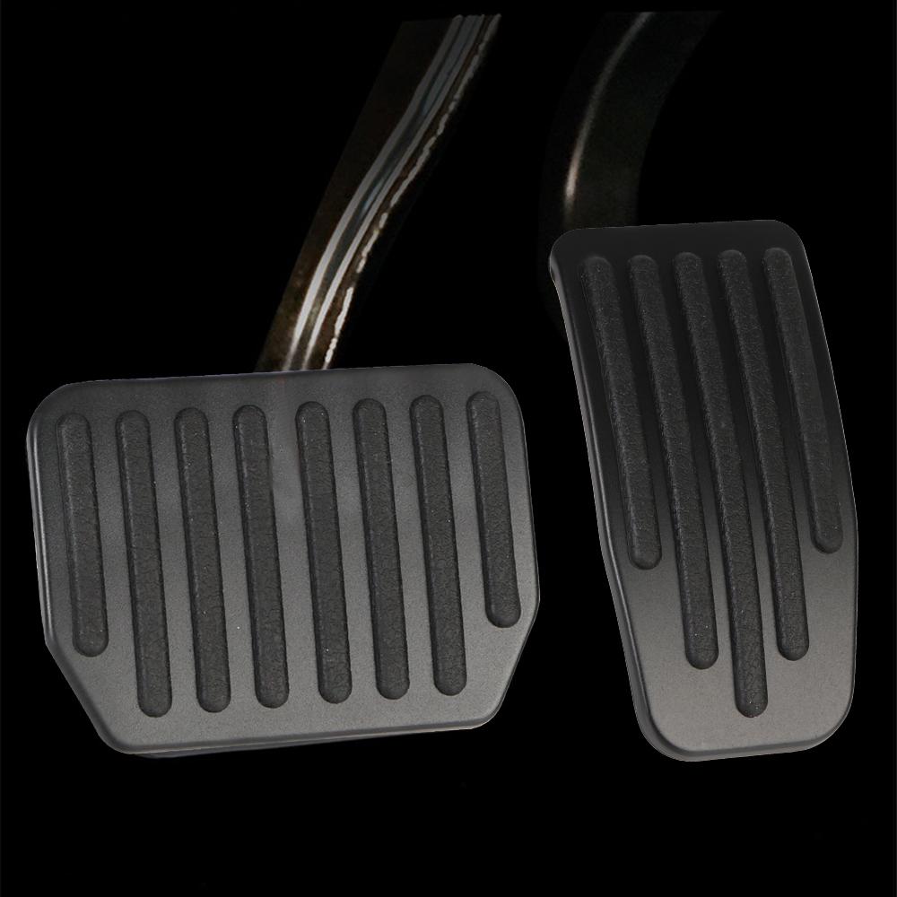 For Tesla Model 3Y Aluminum Alloy Auto Interior Parts Brake Accelerator Pedal Car Foot Pedal Pads Covers 2 Pcs/set Brake Accelerator Rest Pedal