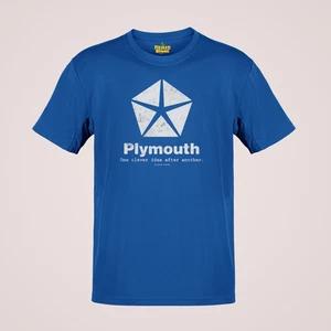 Plymouth Automobile Bilfabrik Nostalgisk Logotyp T-shirt