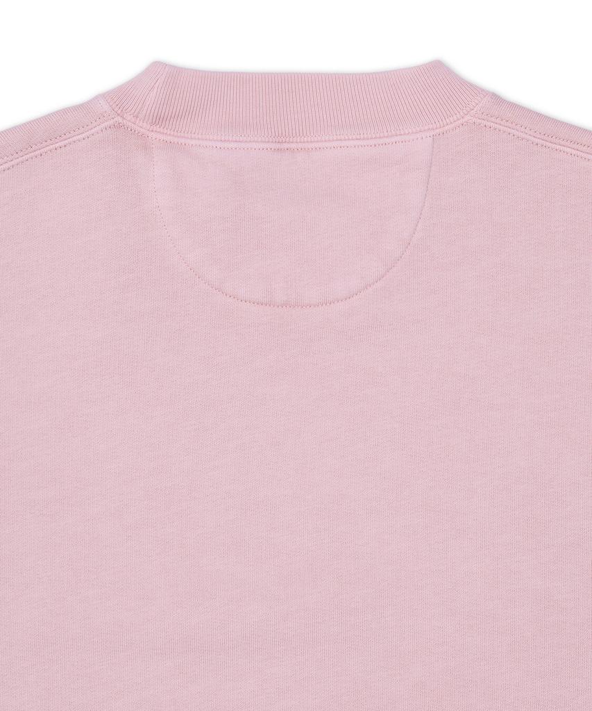 POLO RALPH LAUREN Wimbledon Crest Garment Dye Fleece Sweatshirt - Pink