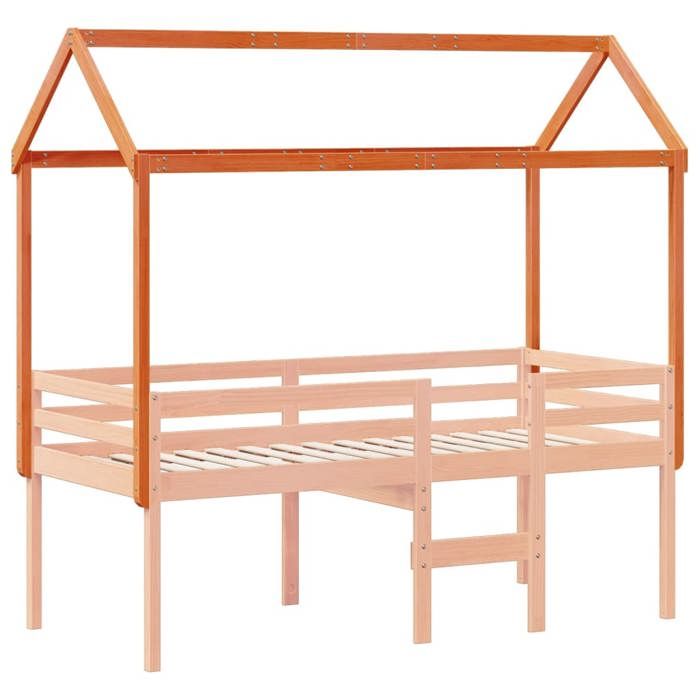 VidaXL Bed Roof for Children 207x80.5x151.5 Cm Solid Pine Wood, Bed Roof, Bed Canopy for Child, Roof for 846969