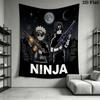 Naruto Wall Tapestry Aesthetic Wall Hanging Printed Fabric Blanket Decorative Tapestries For Bedroom Living Room Home Decor