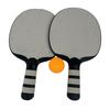1 Par Equipo de Tenis de Mesa de Goma para Principiantes Set de Paletas de Pingpong Bate de Tenis de Mesa Set de Raquetas de Tenis de Mesa
