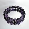 Zibo farbige Glasur Armbänder: Hochwertige, leichte Luxus-Kristallperlen im neuen chinesischen Stil mit Dezhen-Keramik.