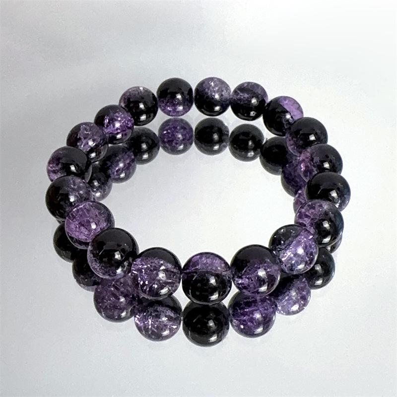 Zibo farbige Glasur Armbänder: Hochwertige, leichte Luxus-Kristallperlen im neuen chinesischen Stil mit Dezhen-Keramik.